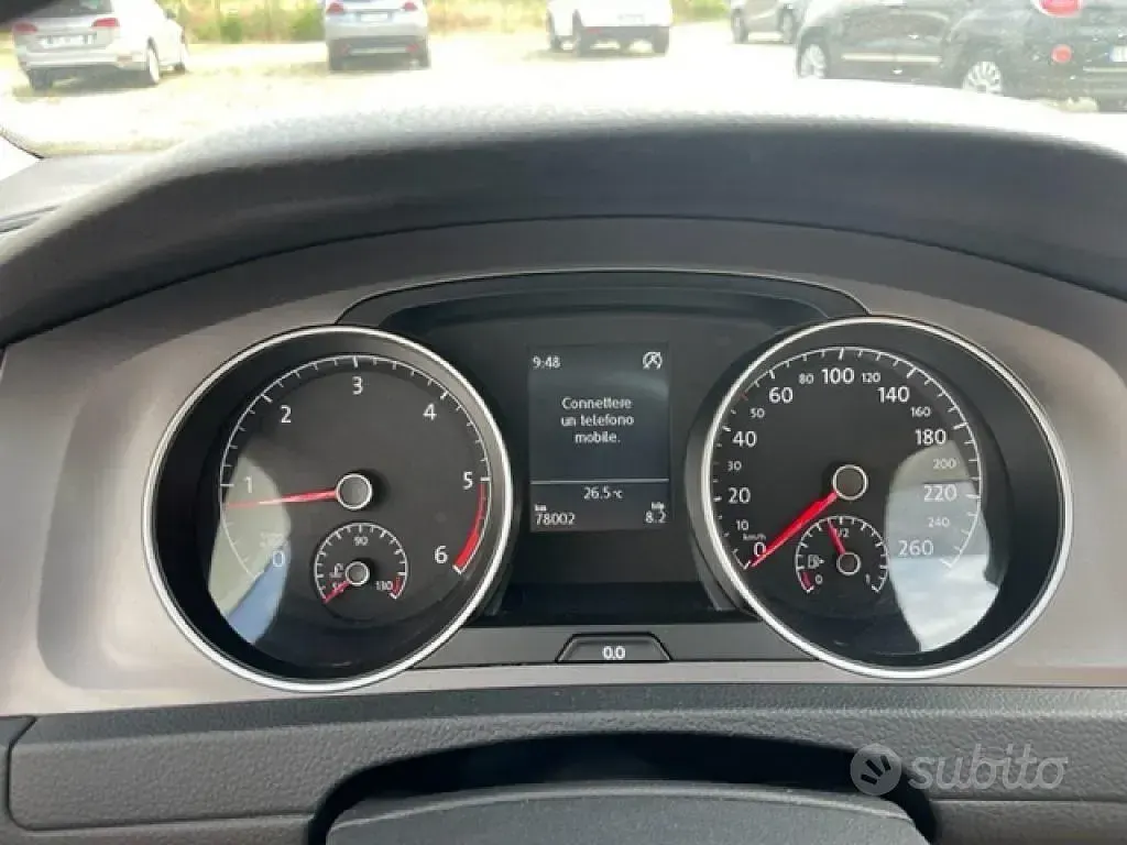 Usata VW Golf VII Trendline 90 CV (66 kW) 2016 Grigio Berlina