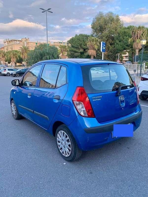 Brugt Hyundai i10 Comfort 67 HK (49 kW) 2009 Blå Hatchback