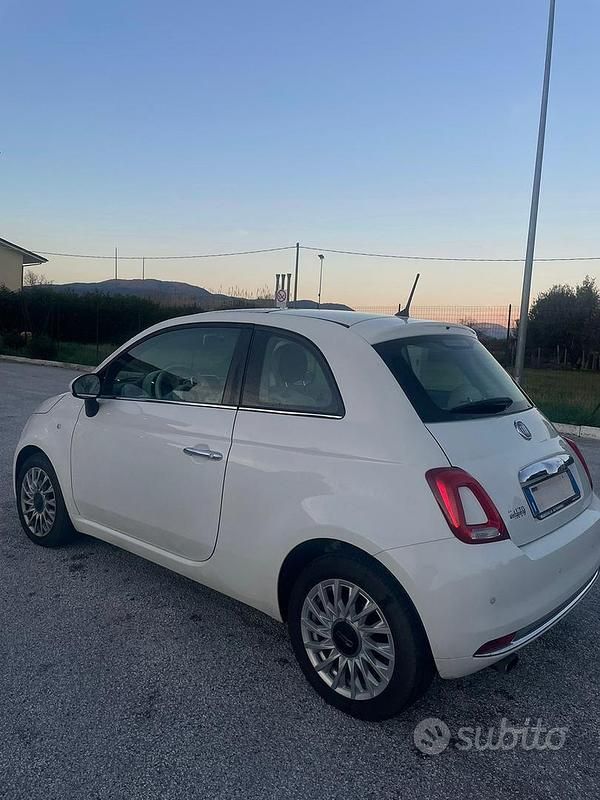 Usata Fiat 500 Easy 69 CV (50 kW) 2018 Bianco Berlina