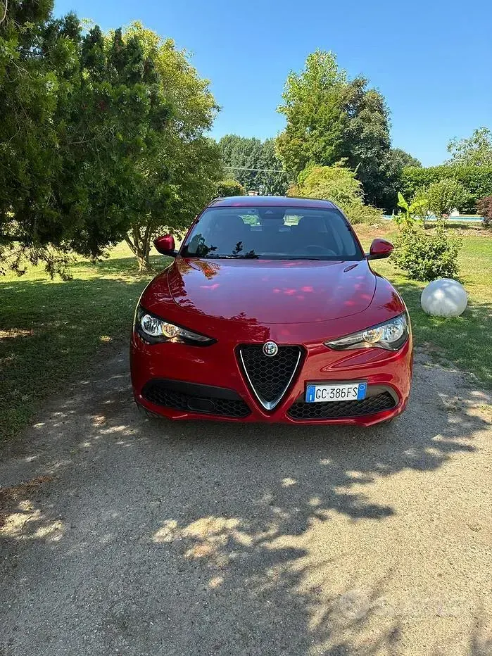 Usata Alfa Romeo Stelvio Business 160 CV (117 kW) 2020 Rosso SUV