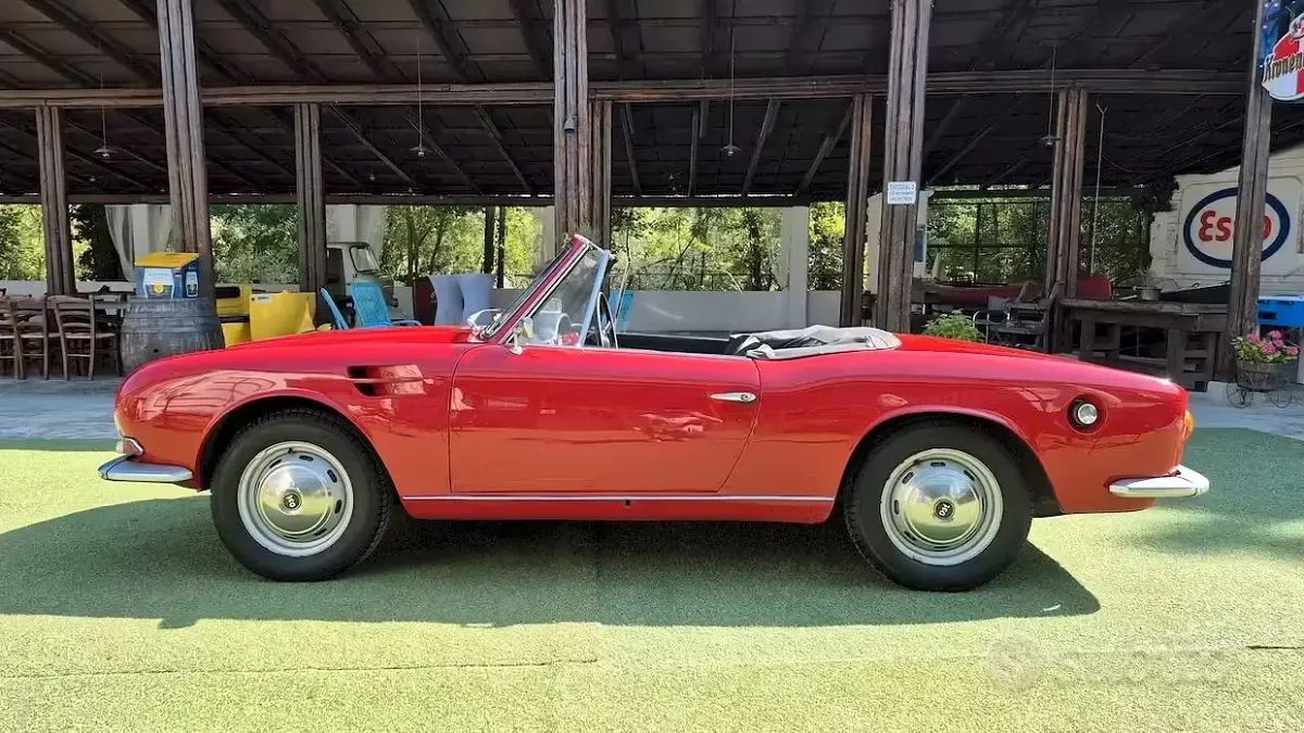 Usata Fiat 1200 S 58 CV (42 kW) 1960 Rosso Cabrio