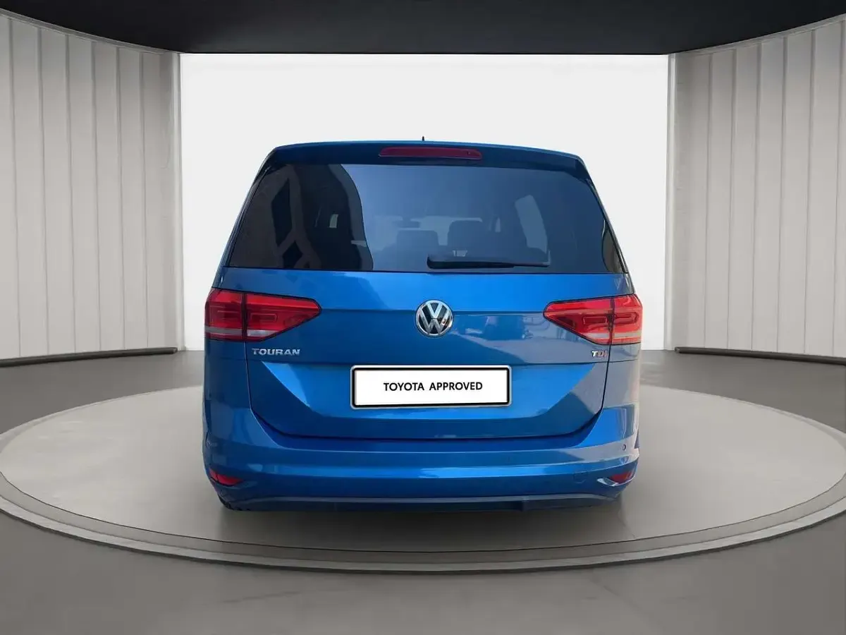 Usata VW Touran Business 116 CV (85 kW) 2016 Azzurro Monovolume