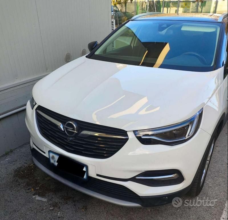 Usata Opel Grandland X Ultimate 131 CV (96 kW) 2019 Bianco SUV