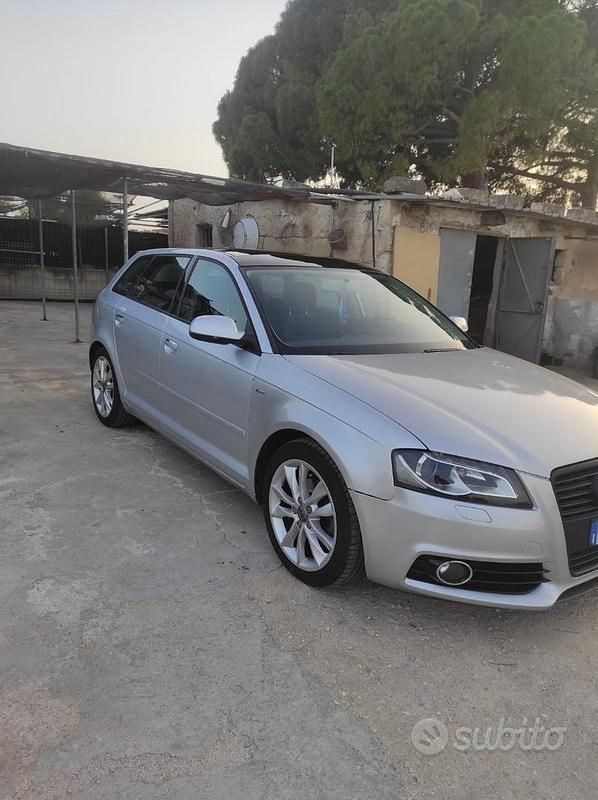 Usata Audi A3 S-Line 2012 Grigio Utilitaria