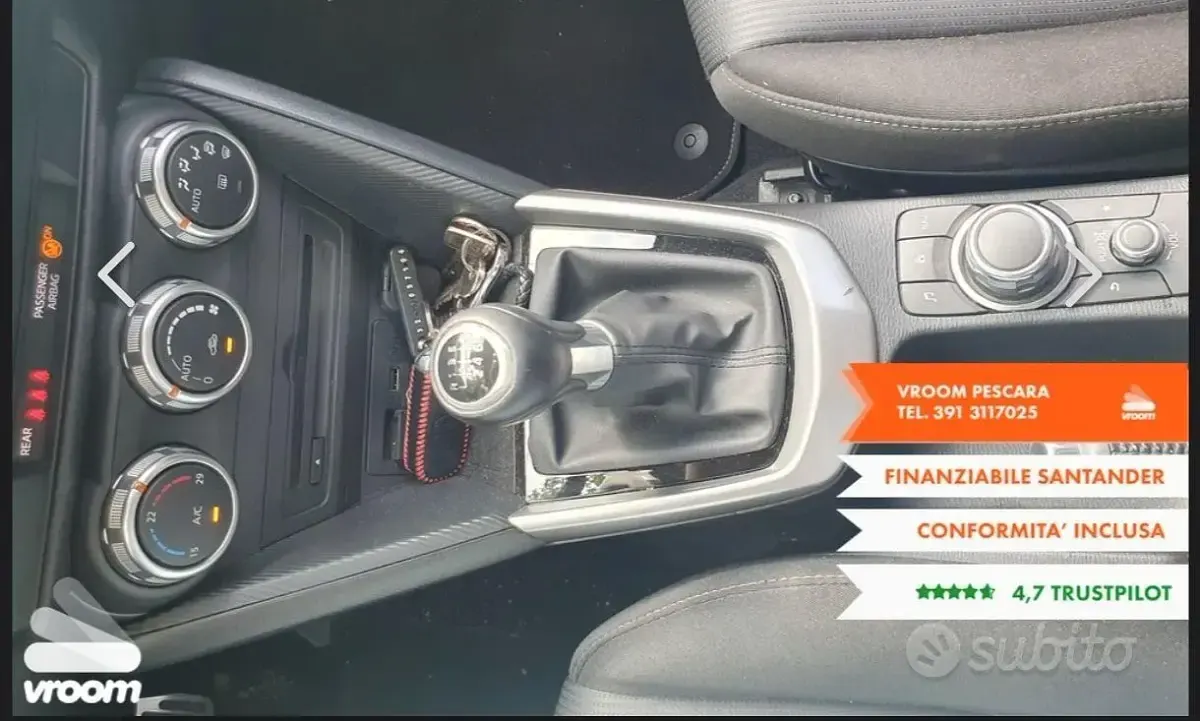 Usata Mazda CX-3 Evolve 105 CV (77 kW) 2018 Bianco SUV