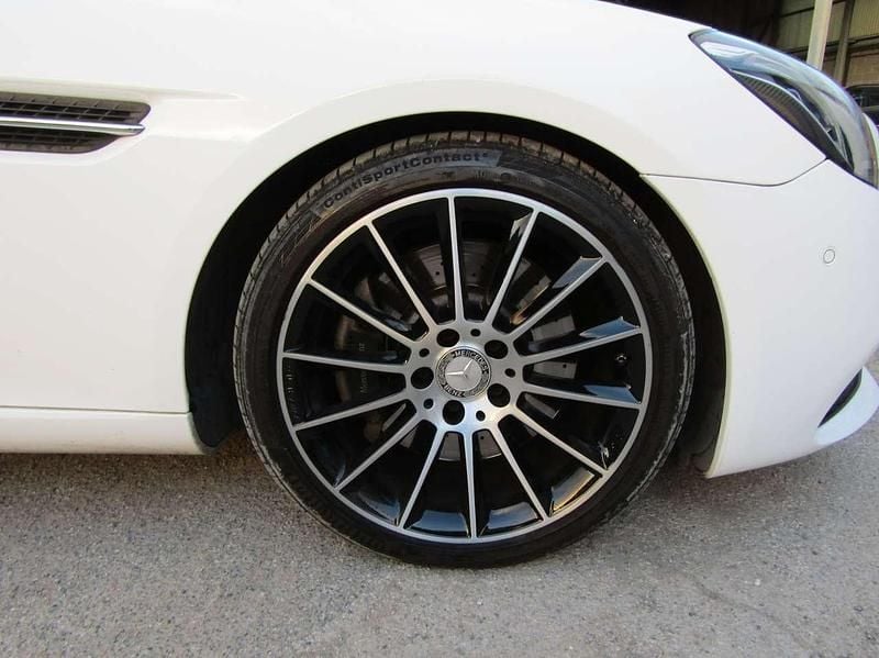 Usata Mercedes SLC250 AMG line 204 CV (150 kW) 2017 Bianco Cabrio