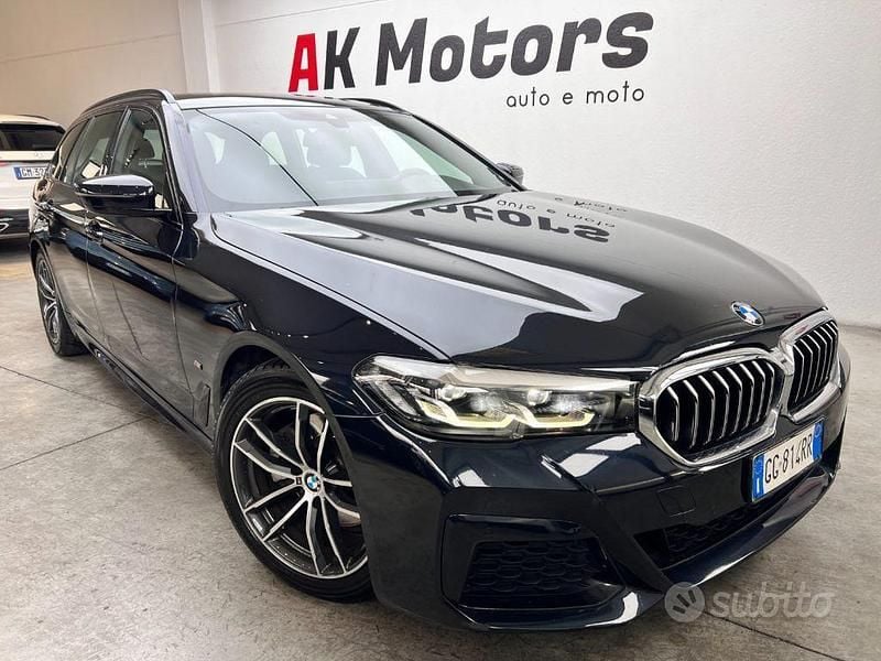 Usata BMW 518 M Sport 150 CV (110 kW) 2021 Blu Station wagon