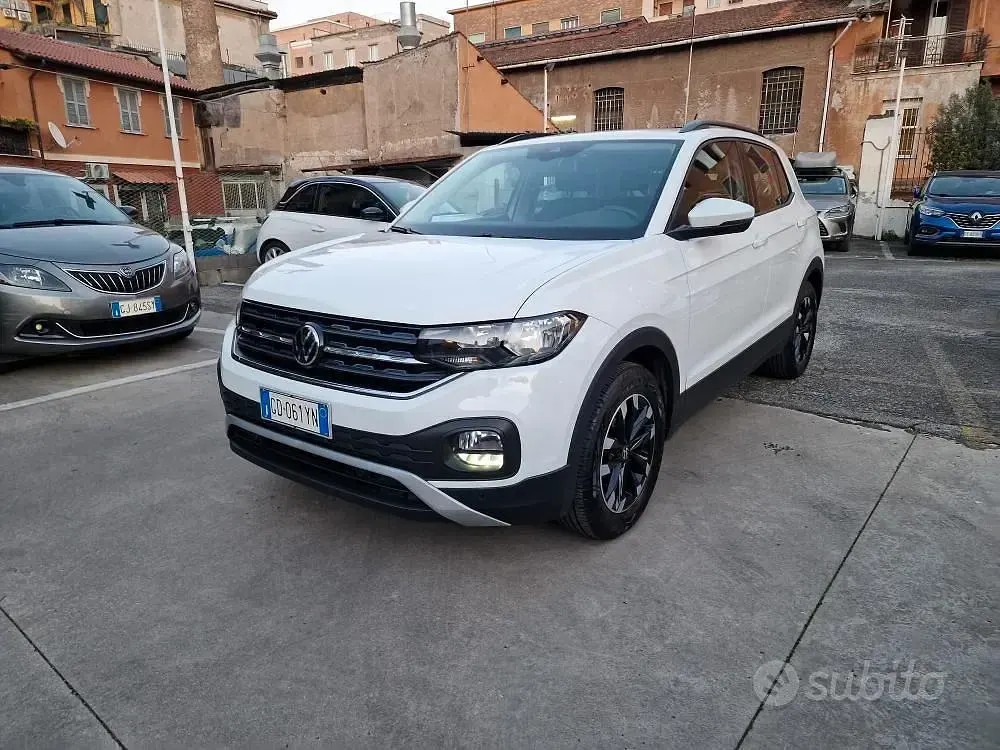 Begagnad VW T-Cross Style 95 HK (69 kW) 2021 Vit SUV