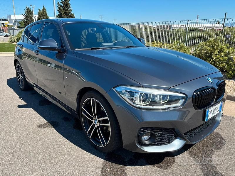 Usata BMW 118 M Sport 150 CV (110 kW) 2018 Grigio Utilitaria