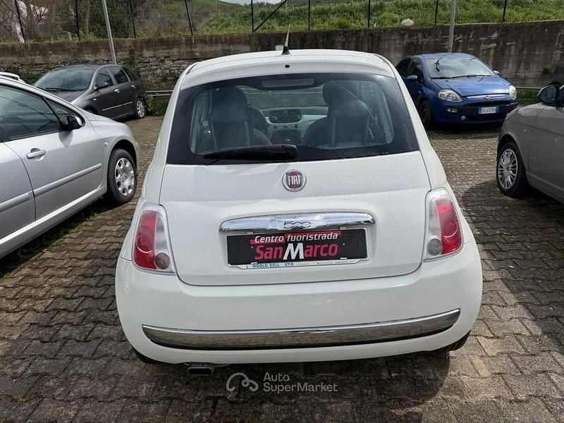 Usata Fiat 500 Lounge 69 CV (50 kW) 2008 Bianco Berlina