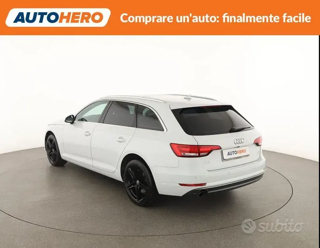 Usata Audi A4 S-Line 150 CV (110 kW) 2017 Bianco Berlina