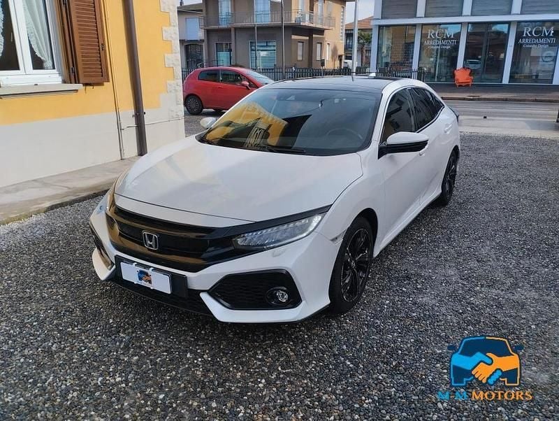 Usata Honda Civic Executive 120 CV (88 kW) 2019 Bianco Berlina