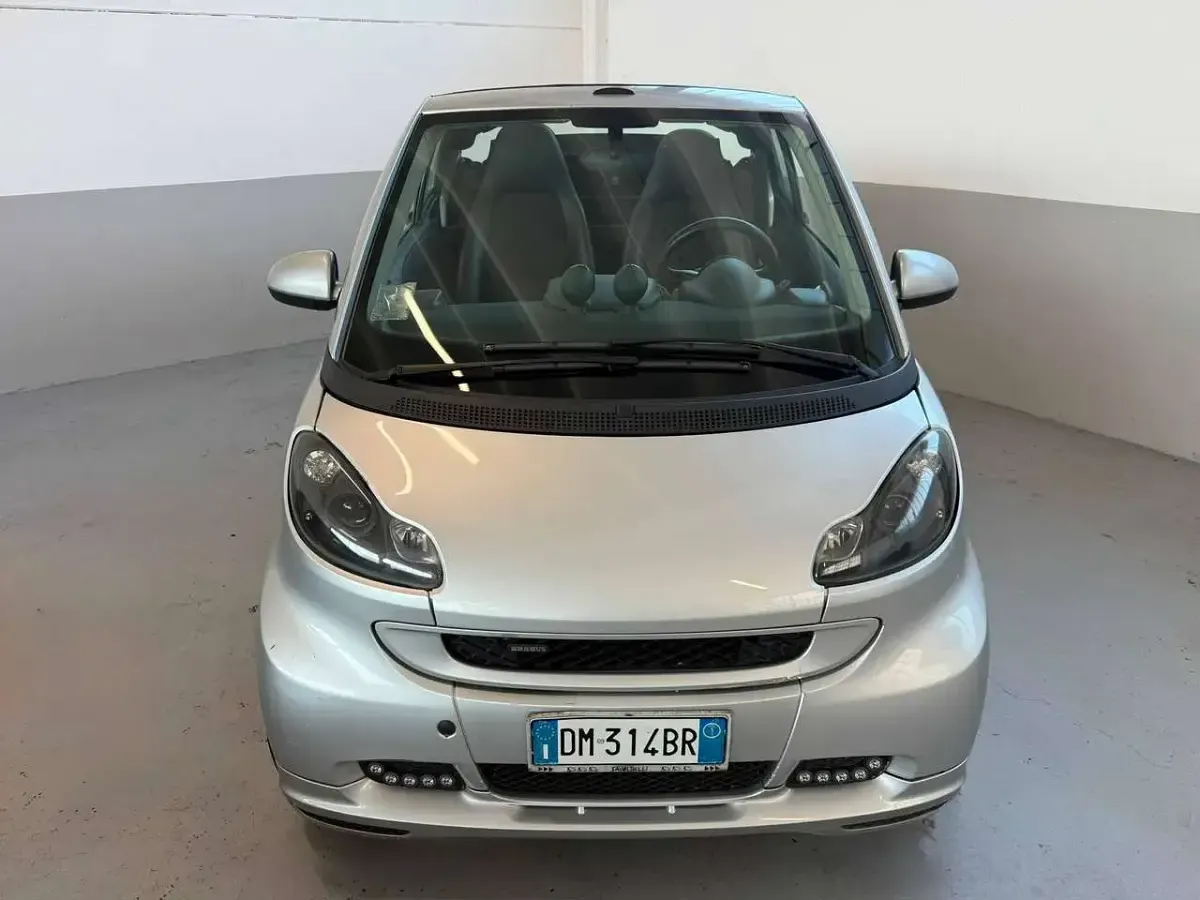 Usata Smart ForTwo Cabrio Brabus 84 CV (61 kW) 2007 Argento Cabrio
