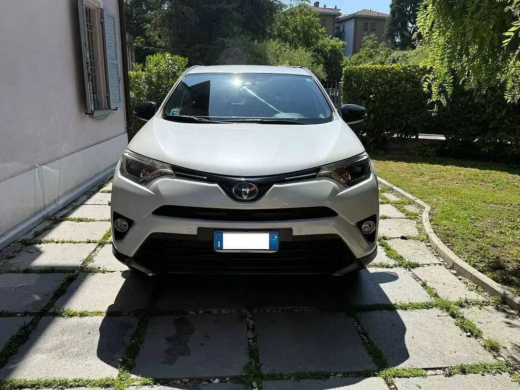 Usata Toyota RAV4 Hybrid 155 CV (114 kW) 2018 Bianco SUV