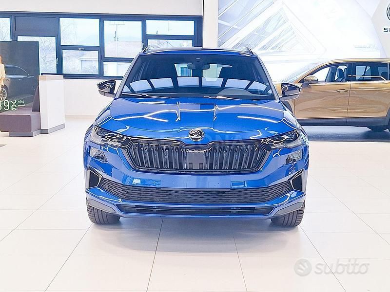 Usata Skoda Karoq SportLine 150 CV (110 kW) 2024 Azzurro SUV