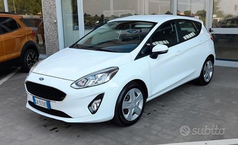 Usata Ford Fiesta 75 CV (55 kW) 2020 Bianco Utilitaria