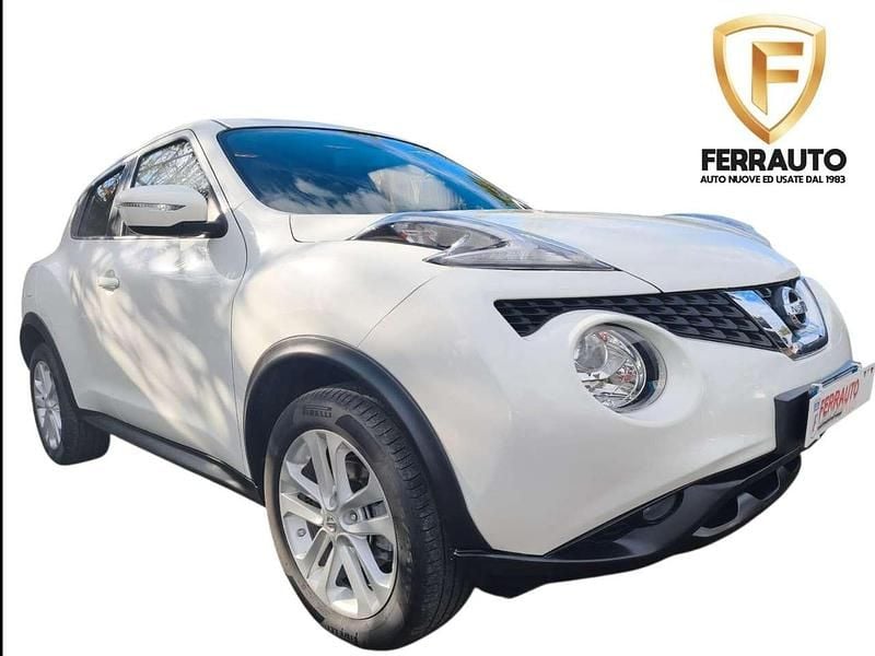 Bianco Usata 2015 Nissan Juke N-Connecta SUV | 9800 € (Buon prezzo) - Immagine 1/4