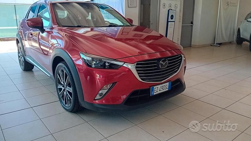 Usata Mazda CX-3 Exceed 105 CV (77 kW) 2015 Rosso SUV
