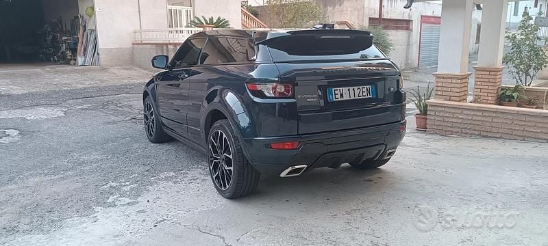 Usata Land Rover Range Rover evoque 190 CV (139 kW) 2015 Blu Coupé