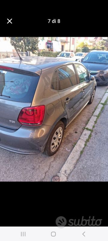 Usata VW Polo 90 CV (66 kW) 2013 Grigio Berlina