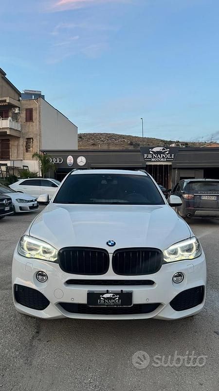 Usata BMW X5 M Sport 231 CV (169 kW) 2016 Bianco SUV