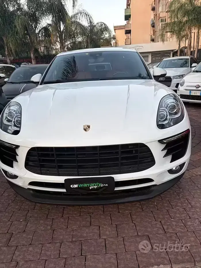 Usata Porsche Macan 250 CV (183 kW) 2015 Bianco SUV
