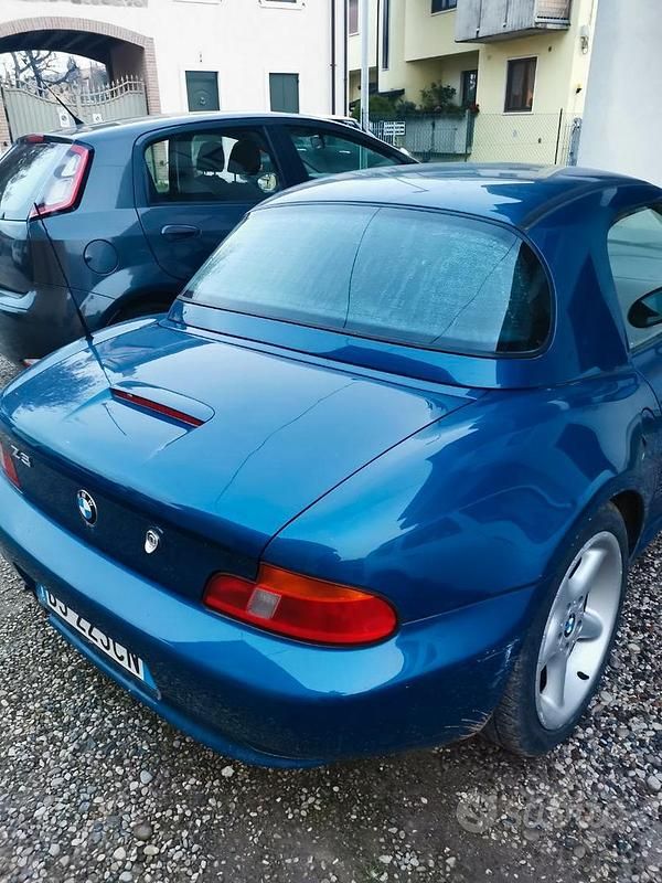 Usata BMW Z3 118 CV (86 kW) 2000 Blu Cabrio