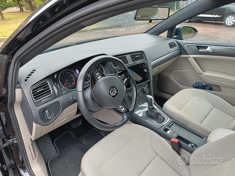 Usata VW Golf VII 2018 Nero Station wagon