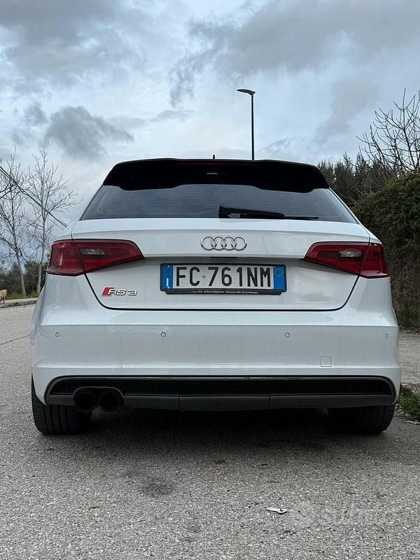 Usata Audi A3 150 CV (110 kW) 2015 Bianco Berlina