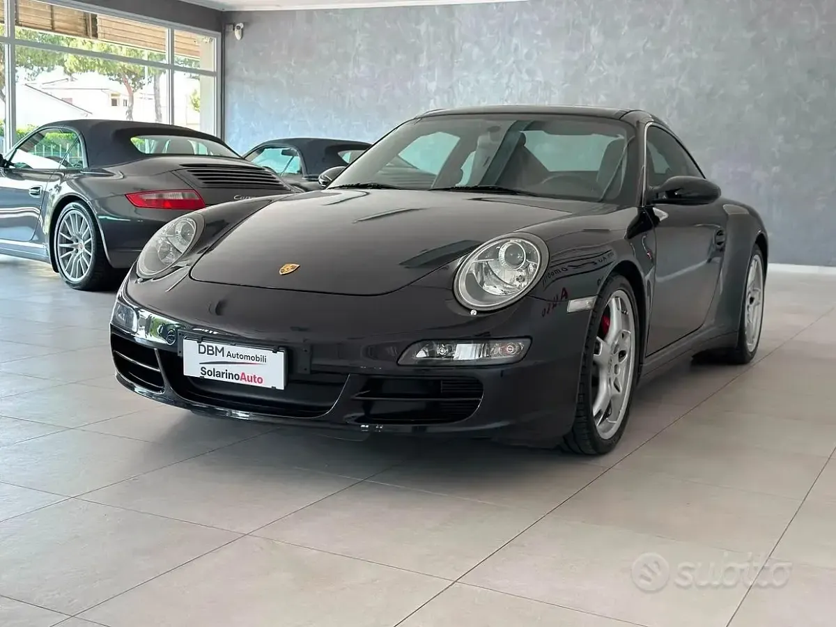 Usata Porsche 911 Targa 4S 355 CV (261 kW) 2008 Nero Cabrio