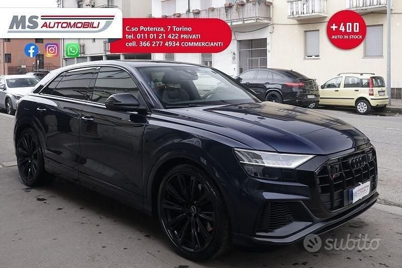 Usata Audi SQ8 Ambiente 507 CV (372 kW) 2022 Blu scuro SUV