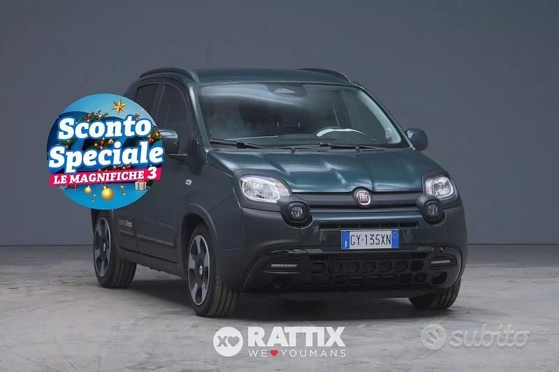 Verde Usata 2025 Fiat Panda Cross Due volumi | 12.900 € (Buon prezzo) - Immagine 1/4