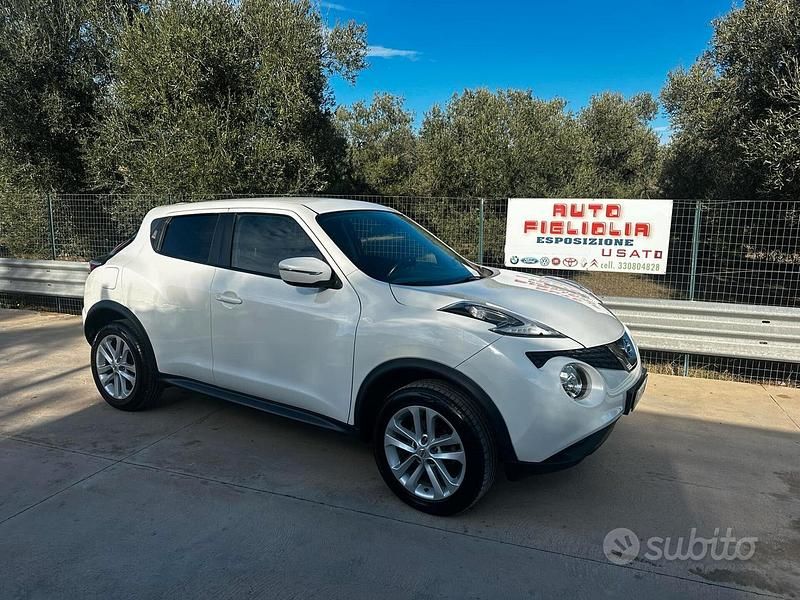 Bianco Usata 2017 Nissan Juke S SUV | 8999 € (Ottimo prezzo) - Immagine 1/4