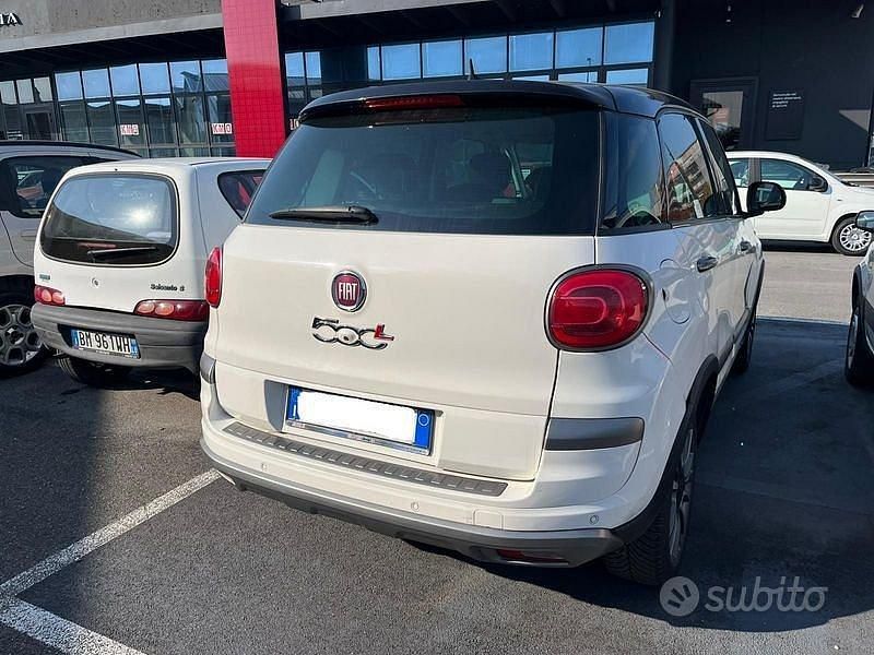 Usata Fiat 500L Cross 95 CV (69 kW) 2017 Bianco Monovolume