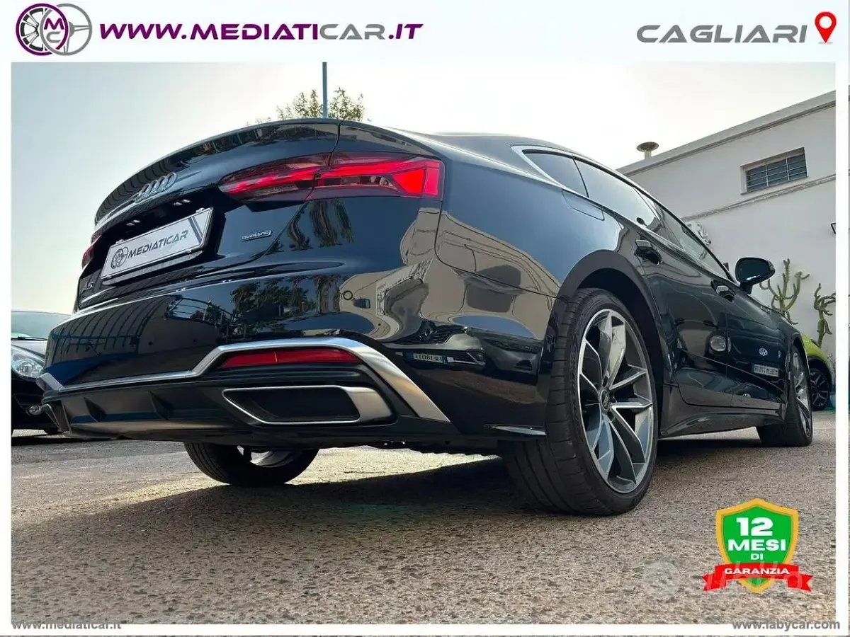 Usata Audi A5 S-Line 204 CV (150 kW) 2022 Nero Coupé