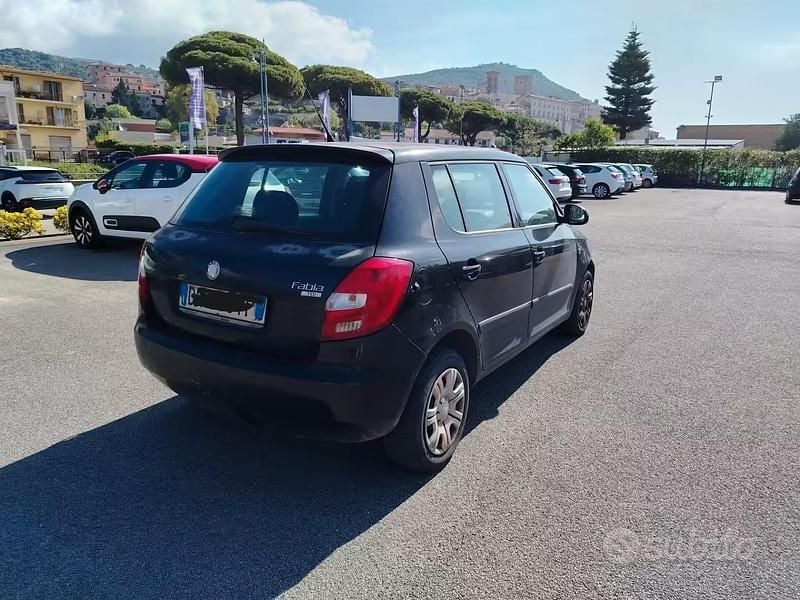 Usata Skoda Fabia Comfort 80 CV (58 kW) 2008 Nero Berlina