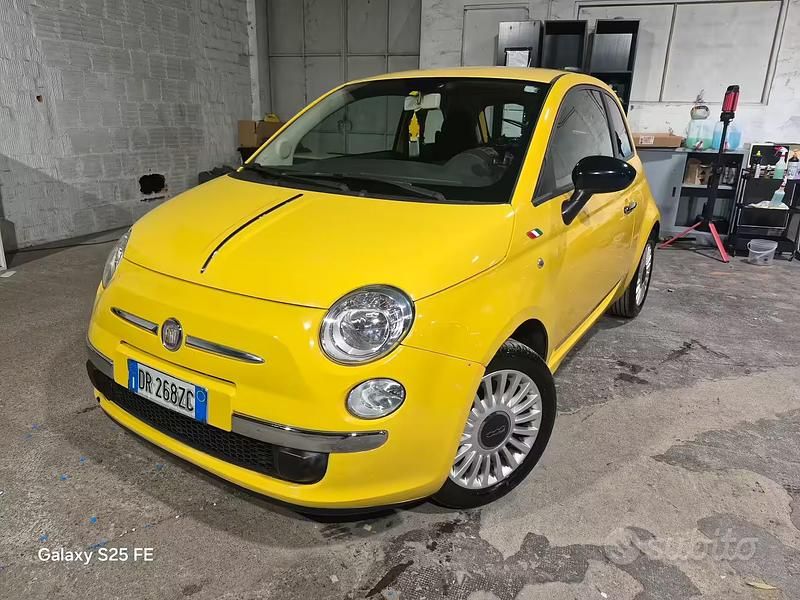 Usata Fiat 500 Pop 2008 Giallo Utilitaria