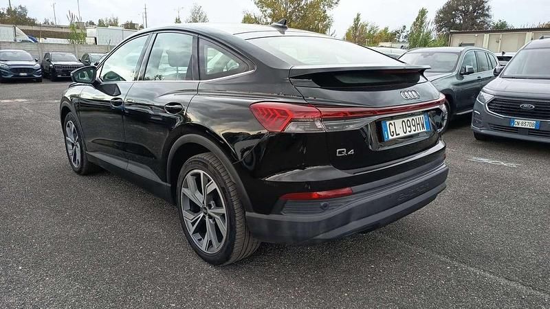 Usata Audi Q4 Sportback e-tron Ambiente 69 kW (95 CV) 2022 Nero SUV