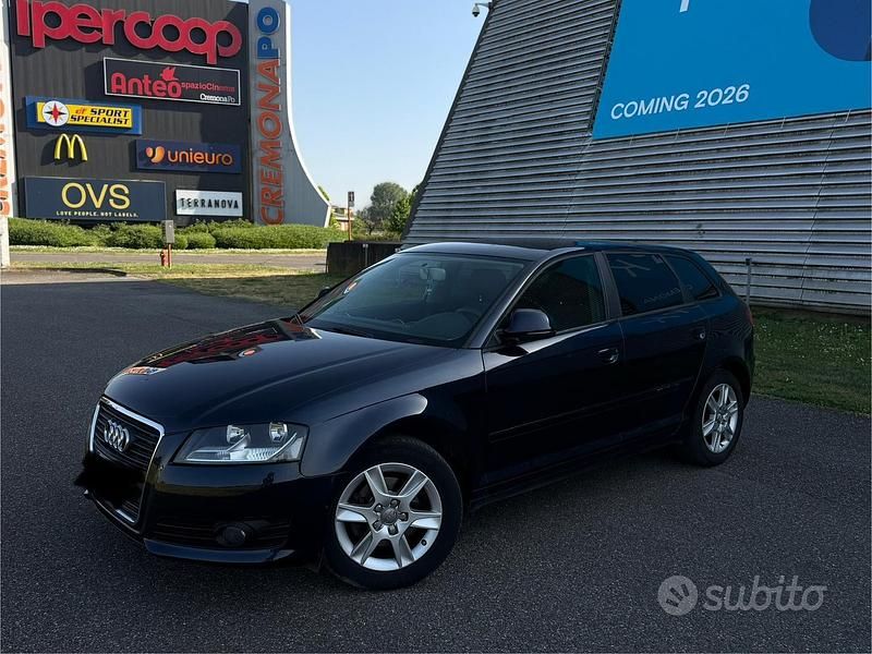 Usata Audi A3 Ambition 125 CV (91 kW) 2011 Blu Utilitaria