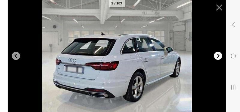 Usata Audi A4 Advanced 136 CV (100 kW) 2020 Bianco Station wagon