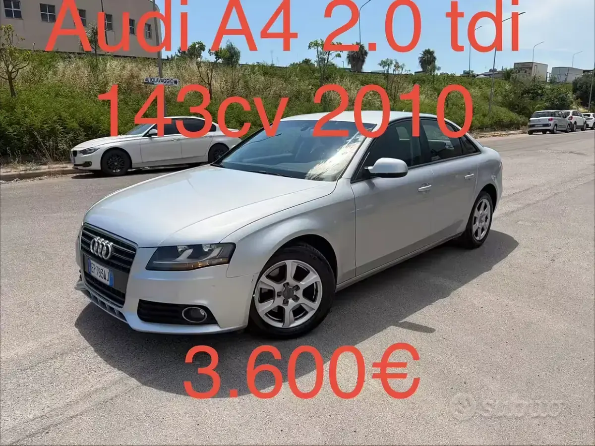 Usata Audi A4 143 CV (105 kW) 2010 Berlina
