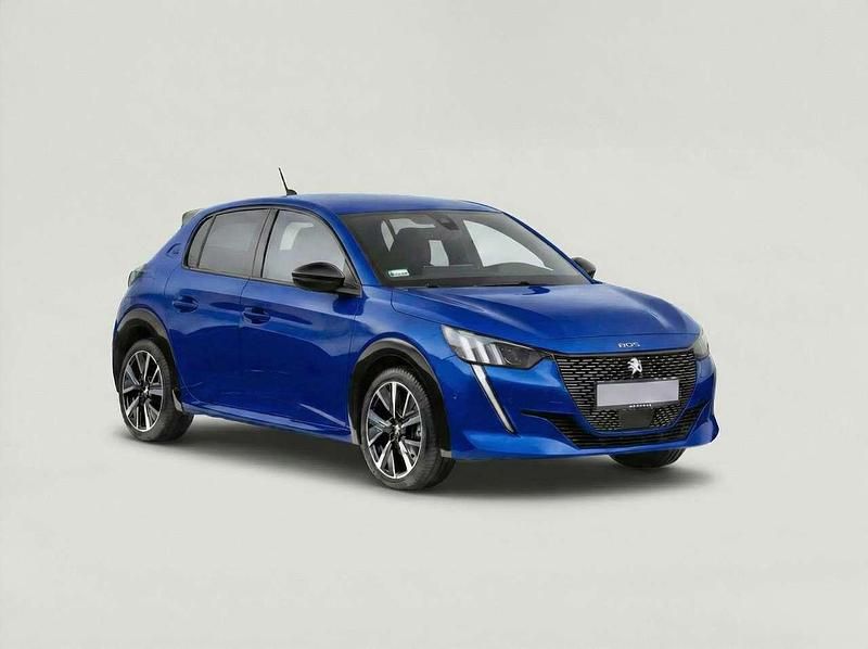 Usata Peugeot e-208 GT 100 kW (136 CV) 2021 Blu/azzurro Utilitaria