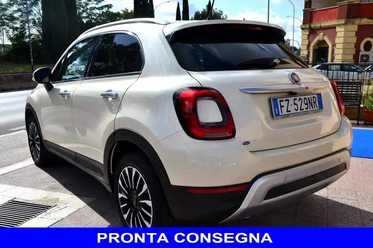 Usata Fiat 500X Cross 120 CV (88 kW) 2019 Bianco SUV