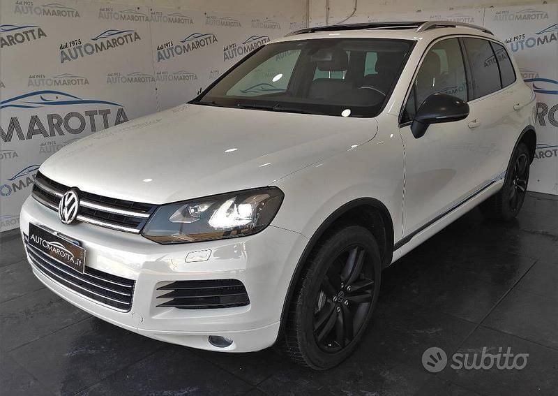 Bianco Usata 2011 VW Touareg Executive SUV | 11.900 € (Cara) - Immagine 1/4