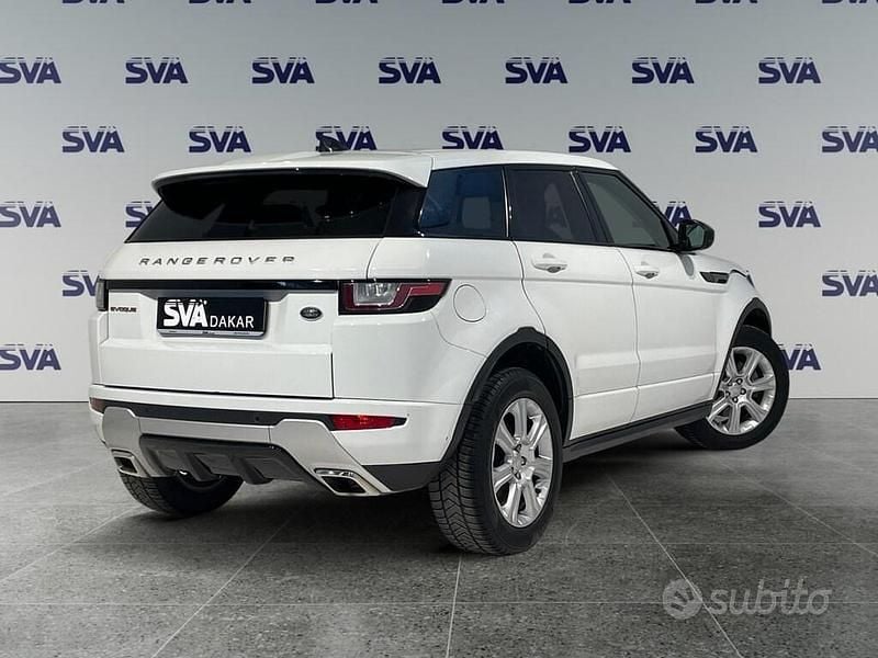Usata Land Rover Range Rover evoque SE Dynamic 150 CV (110 kW) 2017 Bianco SUV