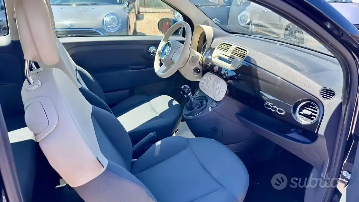Usata Fiat 500 Street 69 CV (50 kW) 2013 Nero Berlina