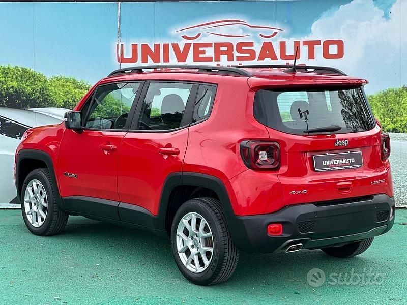 Usata Jeep Renegade Limited 140 CV (102 kW) 2019 Rosso SUV