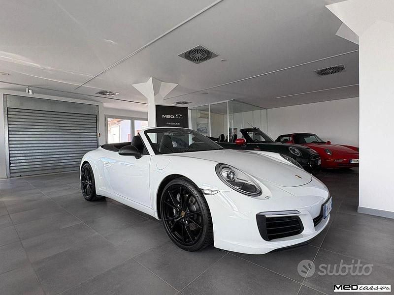 Usata Porsche 911 Carrera Cabriolet 370 CV (272 kW) 2017 Bianco Cabrio