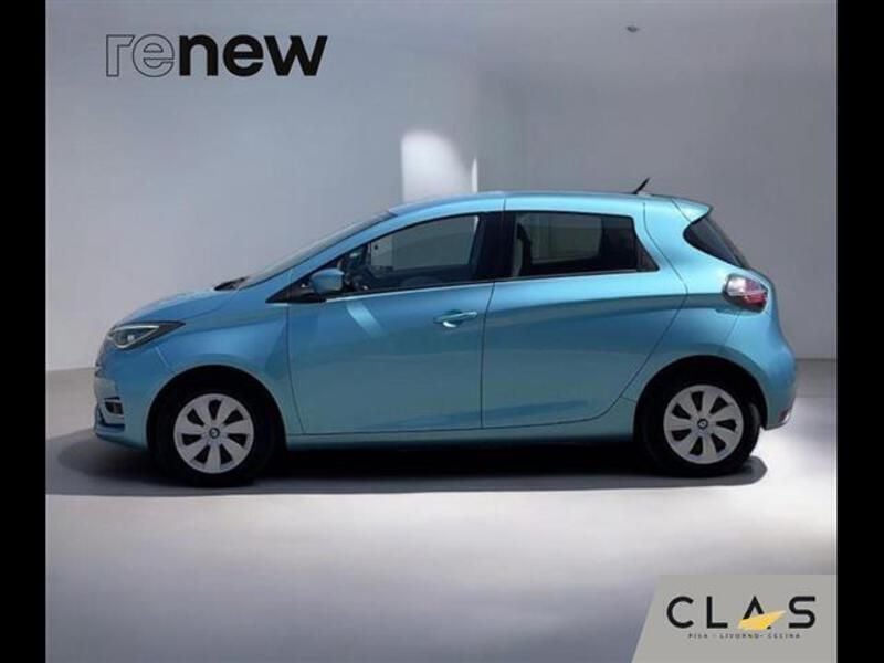 Usata Renault Zoe Business 80 kW (109 CV) 2021 Azzurro Utilitaria
