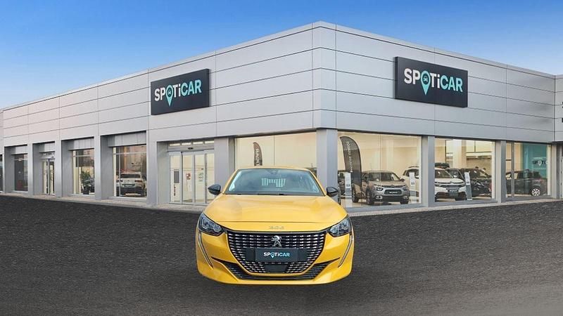 Usata Peugeot 208 Active 75 CV (55 kW) 2023 Gialla Utilitaria